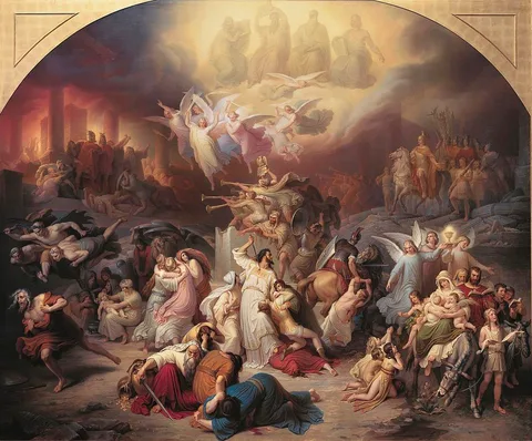 Wilhelm von Kaulbach, The Destruction of Jerusalem by Titus