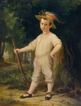 Wilhelm von Kaulbach, The Little Farmer (The Little Hunter)