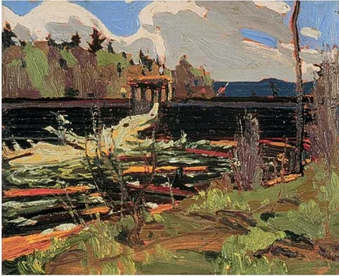 Tom Thomson, Tea Lake Dam