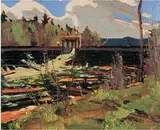 Tom Thomson, Tea Lake Dam