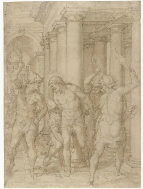 Denys Calvaert, Geseling van Christus
