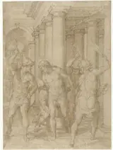 Denys Calvaert, Geseling van Christus