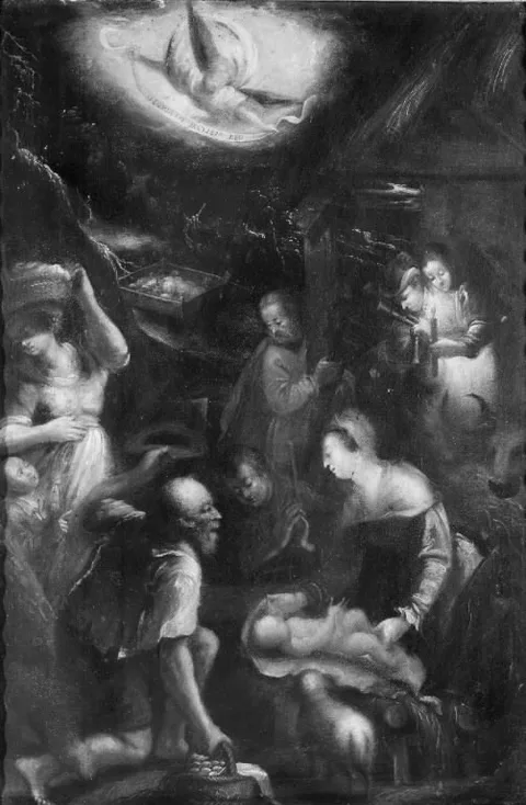 Denys Calvaert, The Adoration of the Shepherds