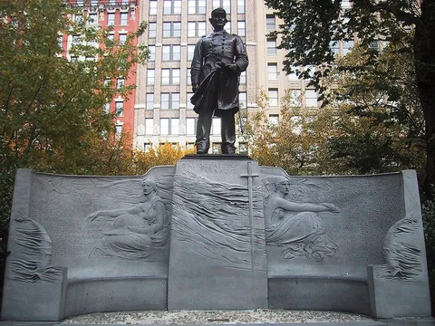 Augustus Saint-Gaudens, Admiral David Glasgow Farragut