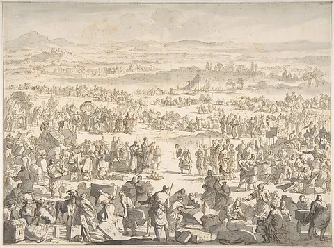 Jan Luyken, Melchizedek Blessing Abraham