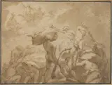Jan Luyken, Battle of the Gods and Giants from Mount Olympus and Mount Othrys
