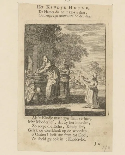 Jan Luyken, Het Kindje Huild