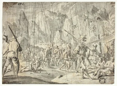 Jan Luyken, Battle Scene