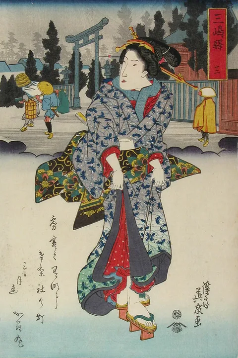 Keisai Eisen, Beauty Tokaido