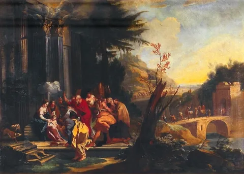 Antoine Coypel, Anbetung der Könige