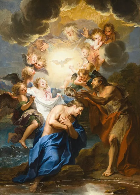 Antoine Coypel, The Baptism of Christ