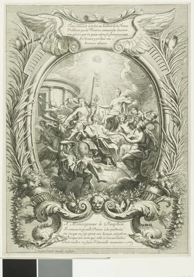 Antoine Coypel, Allegory of the Glory of the Dauphin