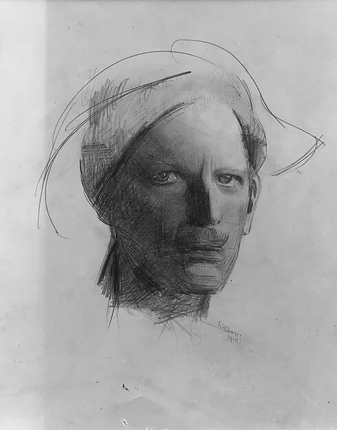 Abbott Handerson Thayer, Head of the Artist