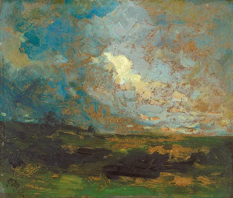 Edward Mitchell Bannister, After the Shower