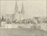 Henri Le Sidaner, Gezicht op Chartres