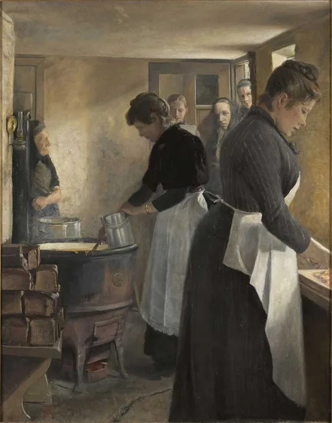 Laurits Andersen Ring, Food distribution in Frederiksberg