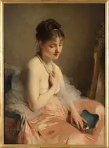 Charles Joshua Chaplin, The Pearl-necklace