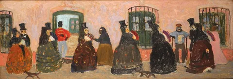 Pedro Figari, Mass departure