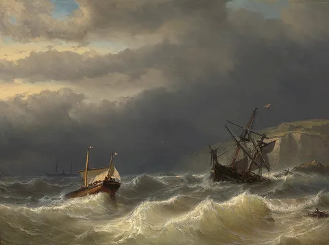 Louis Meijer, Storm in the Strait of Dover