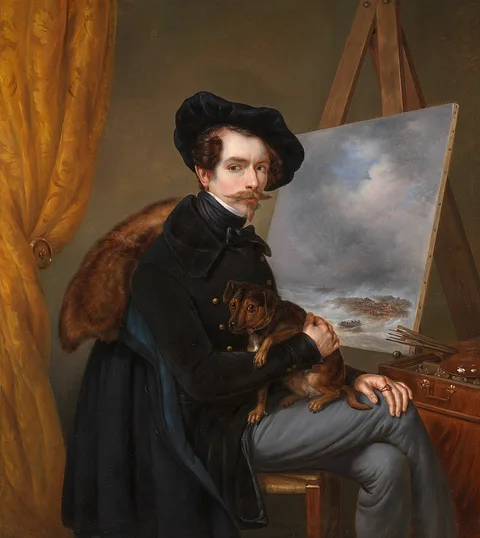 Louis Meijer, Self-Portrait