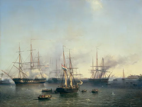 Louis Meijer, Conquest of Palembang, Sumatra in Indonesia, by Lieutenant-General Baron de Kock, June 24, 1821