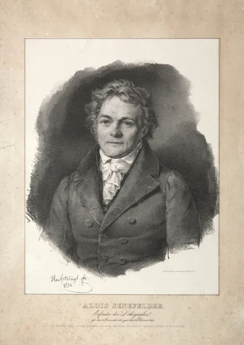 Franz Hanfstaengl, Aloys Senefelder