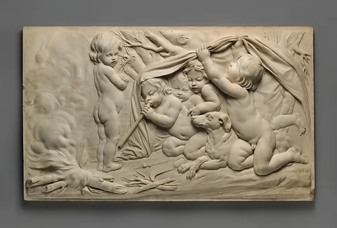 Edme Bouchardon, Winter (one of a set of four)