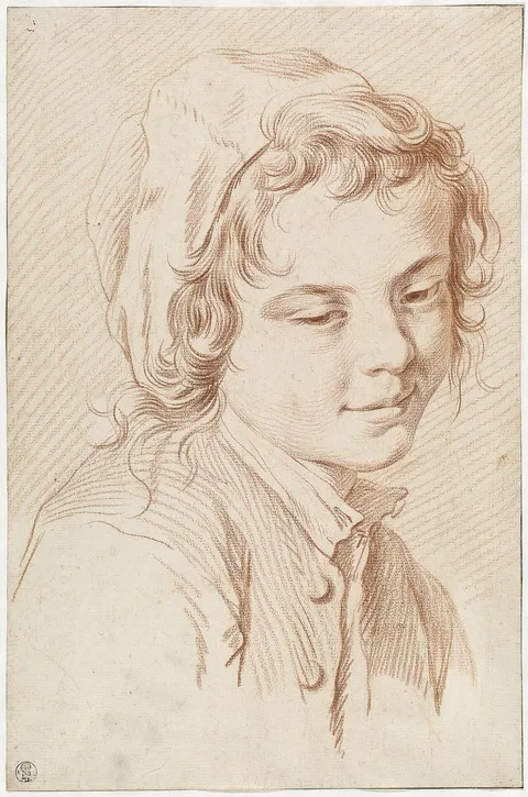 Edme Bouchardon, Head of a Boy