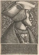 Daniel Hopfer, Emperor Charles V
