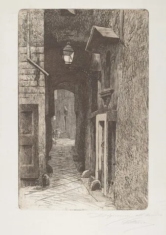 Telemaco Signorini, Via de' Cavalieri