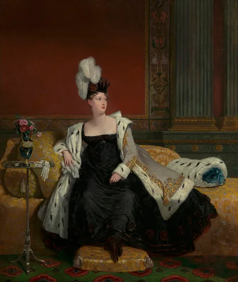 Alfred Edward Chalon, Princess Charlotte of Wales (1796-1817), Princess of Saxe-Coburg-Saalfeld