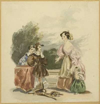 Alfred Edward Chalon, The Broken Toy
