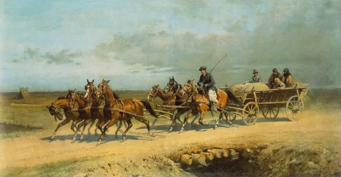 Alexander von Wagner, Seven-in-hand at Debrecen