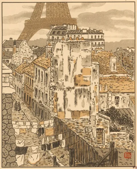 Henri Rivière, Rue Beethoven