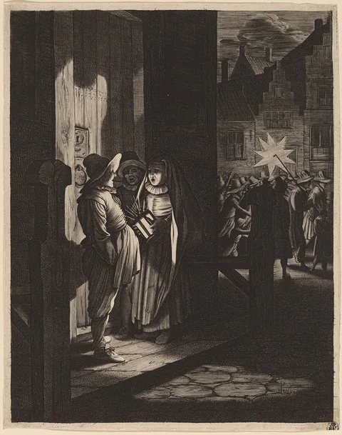 Jan van de Velde, The Star of Kings, a Night Piece