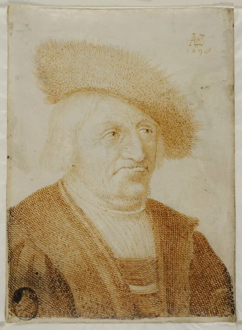 Jan van de Velde, Portrait of a Man
