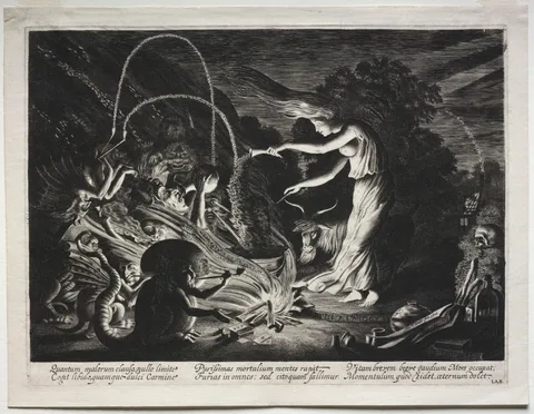 Jan van de Velde, The Witch (Night Piece)