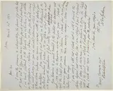 John Gibson, Letters to Henry Farnum from John Gibson and Benjamin Spence