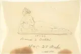 John Gibson, Sketch of a statue: Bacchante by Bartolini