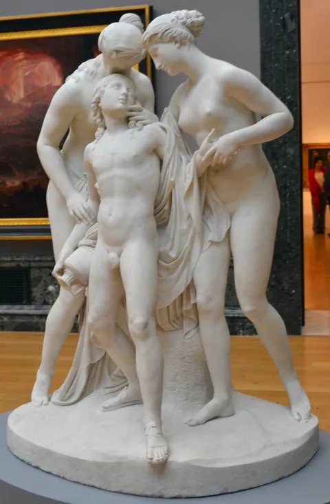 John Gibson, Hylas Surprised by the Naiades
