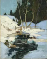 Maurice Galbraith Cullen, La Fonte des neiges