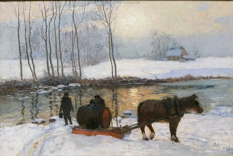 Maurice Galbraith Cullen, The Water Carriers
