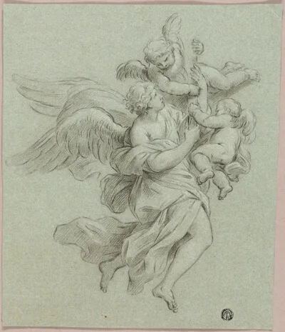 Sebastiano Conca, Angel with Putti