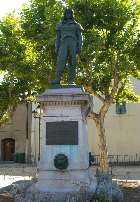 Bohumil Kafka, Statue of Milan Rastislav Štefánik, Paulhan