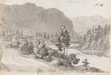 Johannes Flintoe, A View of Øylo at Vang in Valdres