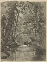 François-Louis Français, Forest at Clisson