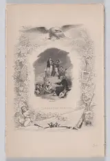François-Louis Français, Manuel's Tomb, from "The Complete Works of Béranger"