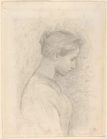 Henry Tonks, A Young Woman in Profile