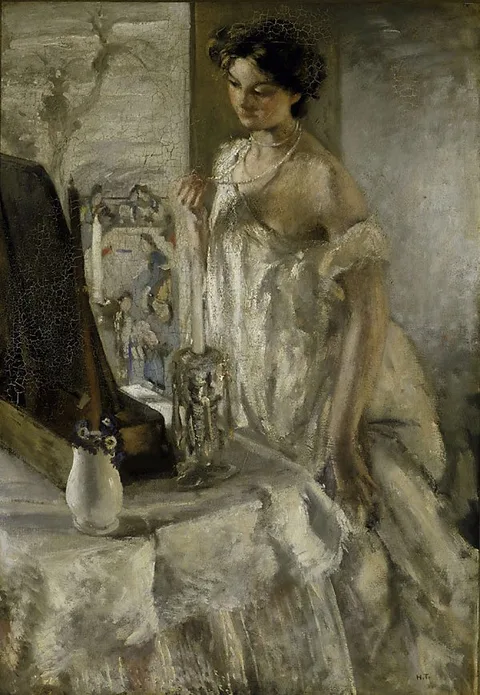 Henry Tonks, The pearl necklace
