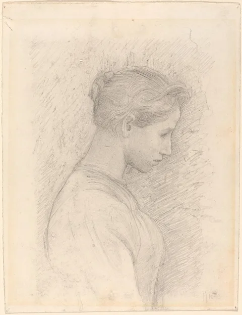 Henry Tonks, A Young Woman in Profile